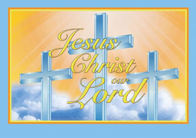 Jesus Christ is Lord Easter Card
