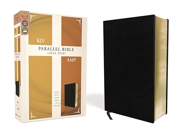 KJV Amplified Parallel Bible, Large Print