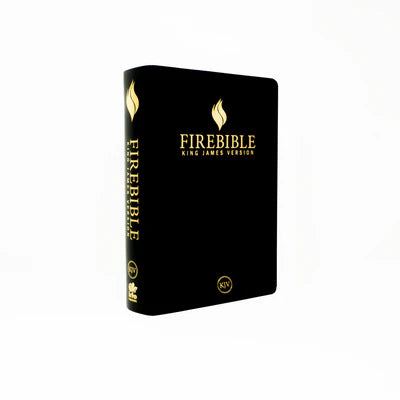 KJV Fire Bible - Black Bonded Leather
