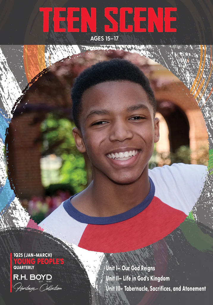 Teen Scene Ages 15-17 Sunday School Book, QTR 1 (January-March)