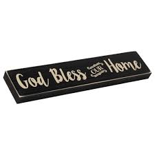 God Bless Our Home Wall Sign