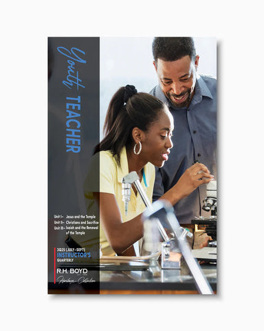 Youth Teacher Instructor Q3 (July-August 2025) for Teen Scene and Seekers For Jesus Sunday School Books