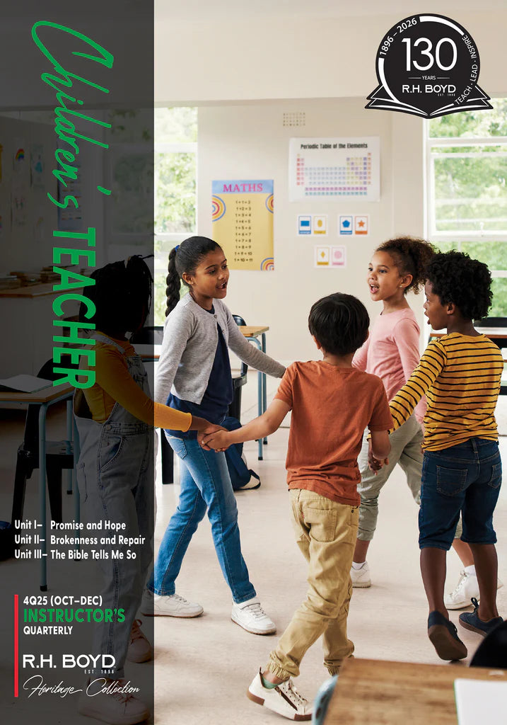 Children's Teacher Quarterly Manual for Growing with Jesus, QTR 4 (October-December)
