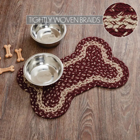 Indoor/Outdoor Small Bone Rug 11.5x17.5