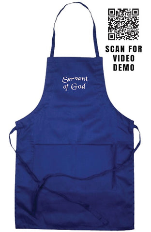 Servant of God Adjustable Apron