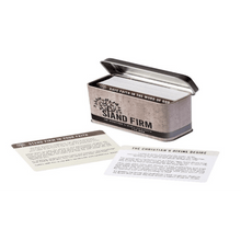 Stand Firm Devotional Cards In a Tin for Men