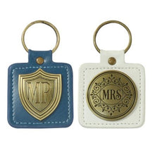 Mr and Mrs Set Key Rings