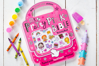 My Pretty Pink Bible Activity Book (Easter/Resurrection Basket Ideas)