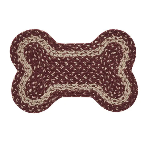 Indoor/Outdoor Small Bone Rug 11.5x17.5