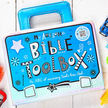 My Awesome Bible Toolbox (Easter/Resurrection Basket Ideas for Boys 3+)