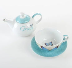 Grace Butterfly Blessings Tea Set for One