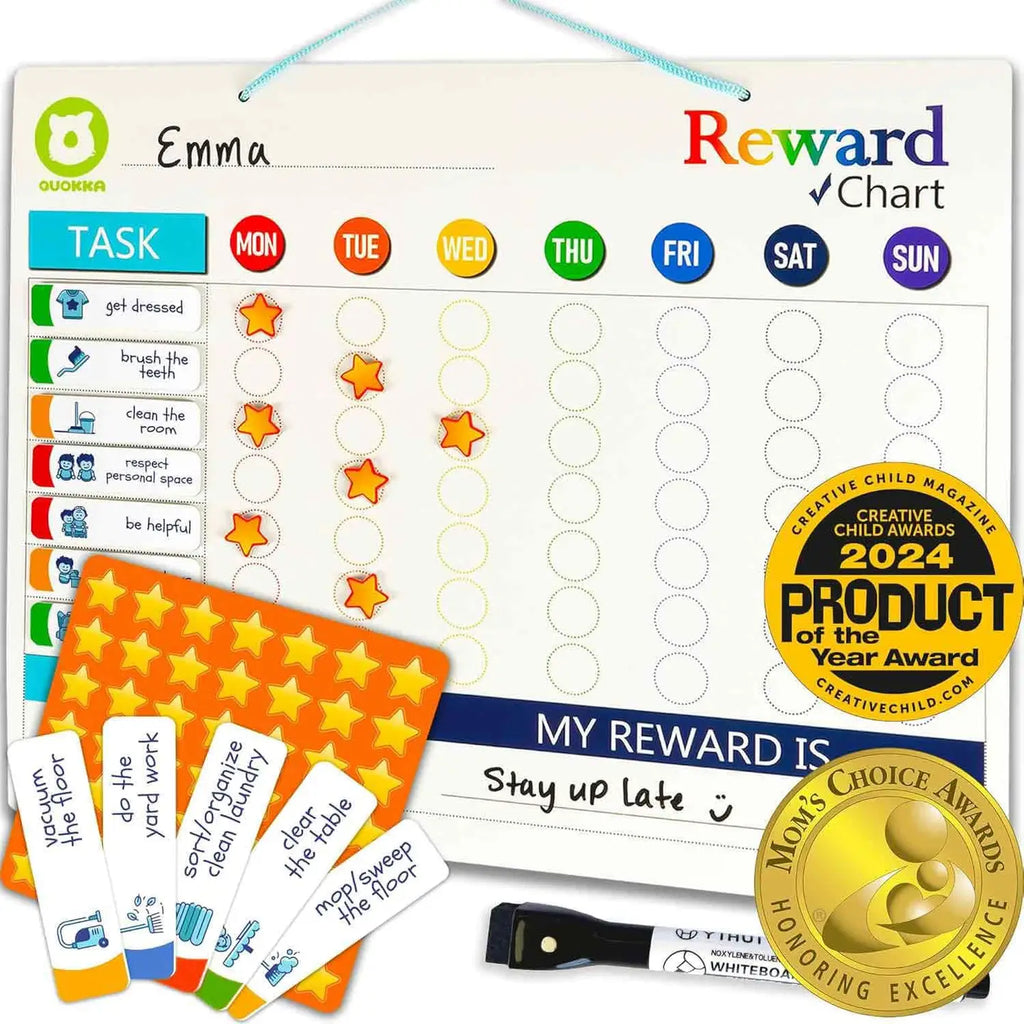 Behavior Reward Chart For Kids