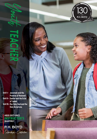 Youth Teacher Instructor Q4 (October-December 2025) for Teen Scene Sunday School Book