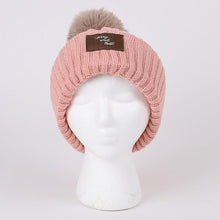 Brown, Pink Beanie- Pray Wait Trust