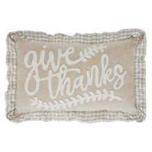 Grace Give Thanks Pillow 14x22