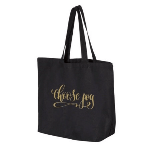 Choose Joy Jumbo Tote Bag