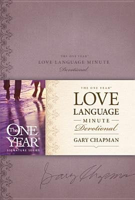 The One Year Love Language Minute Devotional, Leatherlike