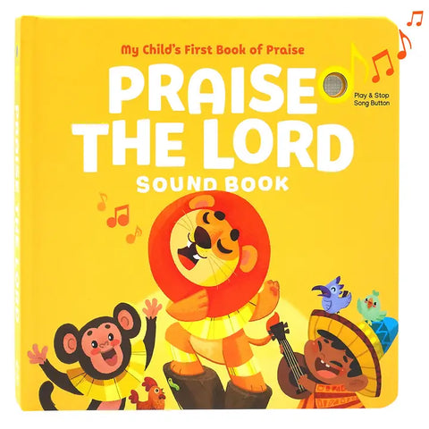 Praise the Lord - Sound Book with Bible Songs with Volume Control Switch for Children