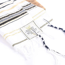 Traditional Messianic with Tallit Black/Gold Prayer Shawl with Matching Bag