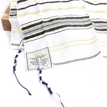 Traditional Messianic with Tallit Black/Gold Prayer Shawl with Matching Bag