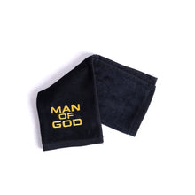 Man of God Towel with Gold Embroidered Letters