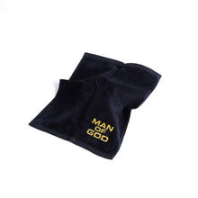 Man of God Towel with Gold Embroidered Letters