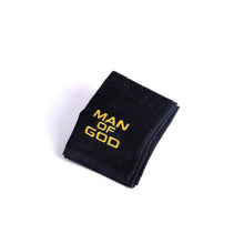 Man of God Towel with Gold Embroidered Letters