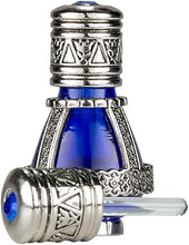 Pomegranate Anointing Prayer Oil for Prayer in Cobalt Glass Vial-Natural Joyfulness Oil 0.24oz