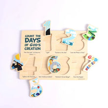 7 Days of Creation Bible Inspired Word Puzzle