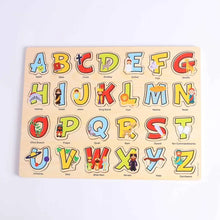 26 Smooth Wooden Bible Inspired ABC’S Puzzle