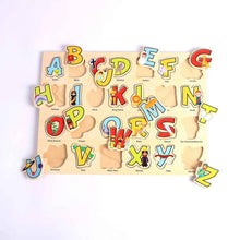 26 Smooth Wooden Bible Inspired ABC’S Puzzle