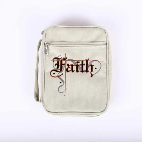 Faith Canvas Bible Cover XL