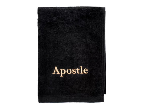 Apostle Towel with Gold Embroidered Letters