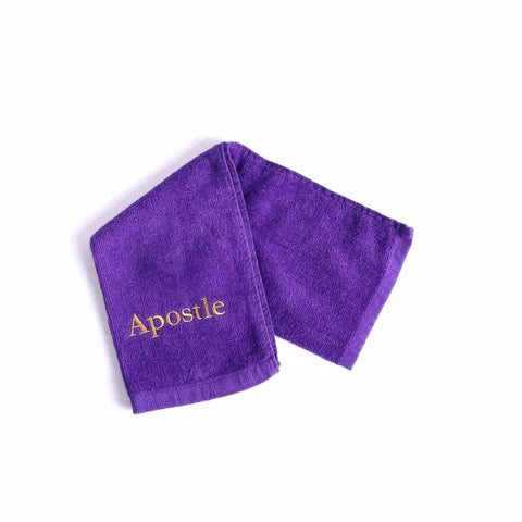 Apostle Towel with Gold Embroidered Letters