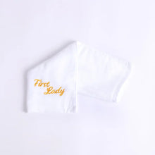 First Lady Towel with Gold Embroidered Letters