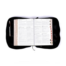 Sword of the Spirit Black Imitation Leather Bible Cover, Large