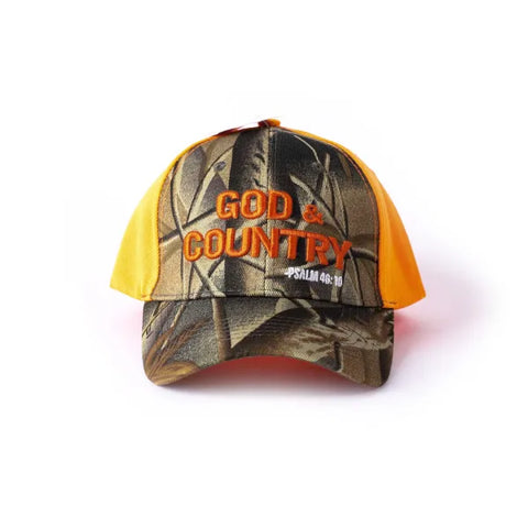 God & Country Camo Hat