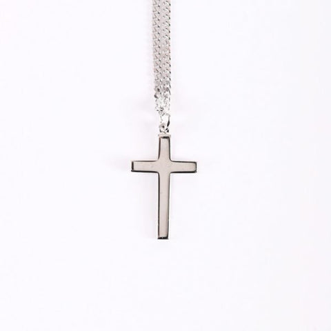 Necklace Cross- Sterling Silver