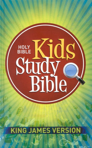 KJV Kids Study Bible, Hardcover Edition, Red Letter