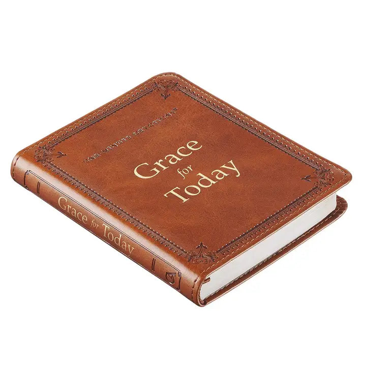 One-Minute Devotions Grace For Today Faux Leather