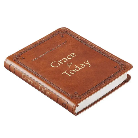 One-Minute Devotions Grace For Today Faux Leather