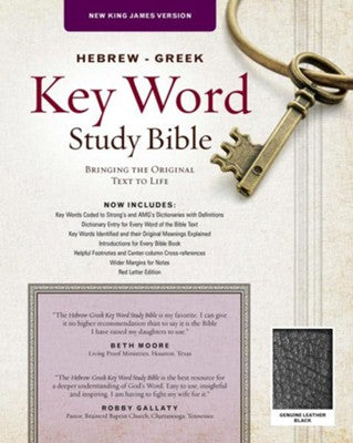 NKJV Hebrew-Greek Key Word Study Bible