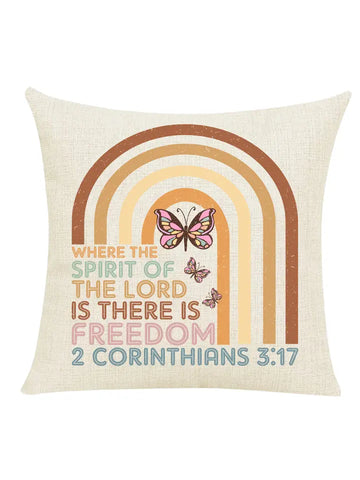 Where the Spirit of the Lord Is Christian Pillow