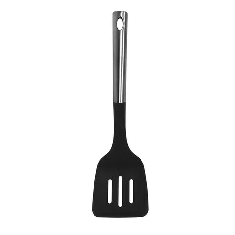 Nylon Slotted Turner Slotted Spatula with Stainless Steel Handle