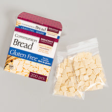 Communion Bread Squares - Gluten Free, 200 Count