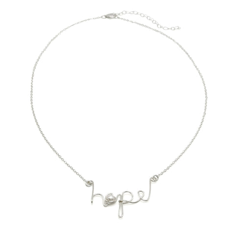 Hope Sterling Silver Necklace