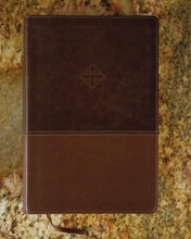 Amplified Study Bible, Leathersoft, Brown, Thumb Indexed