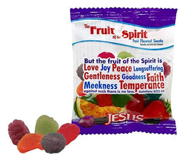 Fruit of the Spirit Gummy Fruit Snacks Bag (17 Packets)