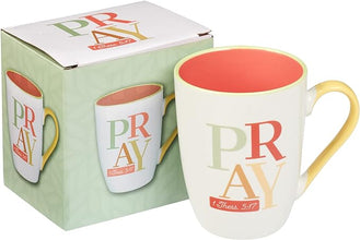 Pray Continually-1 Thessalonians 5:17 Ceramic Mug