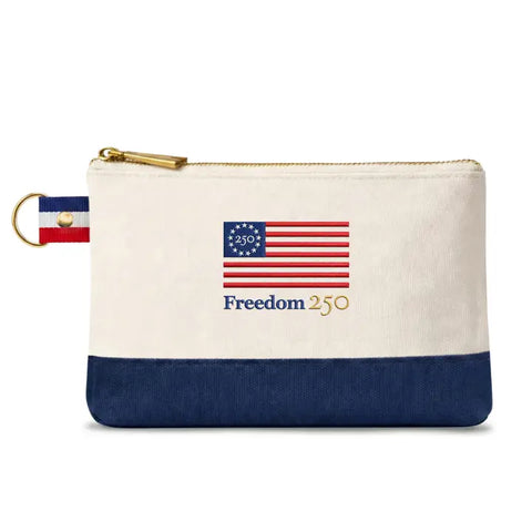 Freedom 250 Canvas Pouch Bag - Officially Licensed